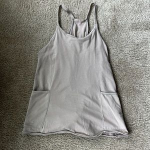 NWOT Free People Hot shot mini dress Mocha Latte